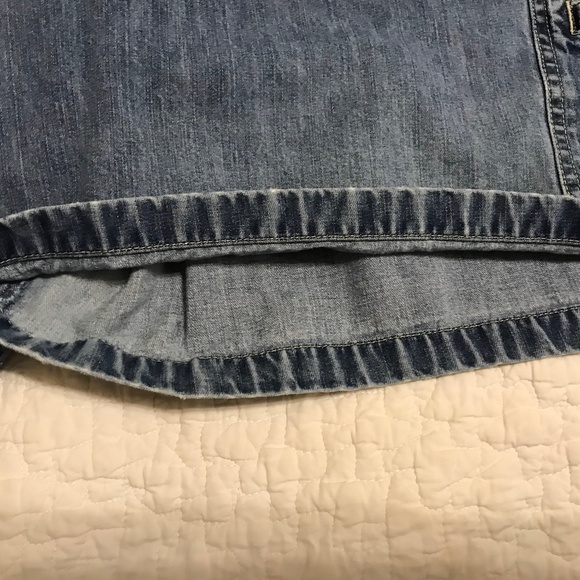 Gloria Vanderbilt blue jeans shorts (20W) - Picture 11 of 13